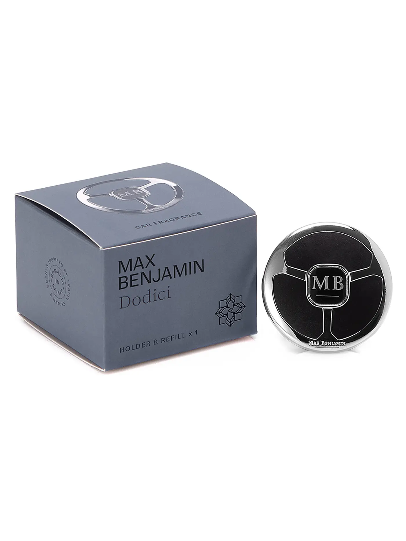 MAX BENJAMIN | Auto Duft CLASSIC COLLECTION White Pomegranate | grau